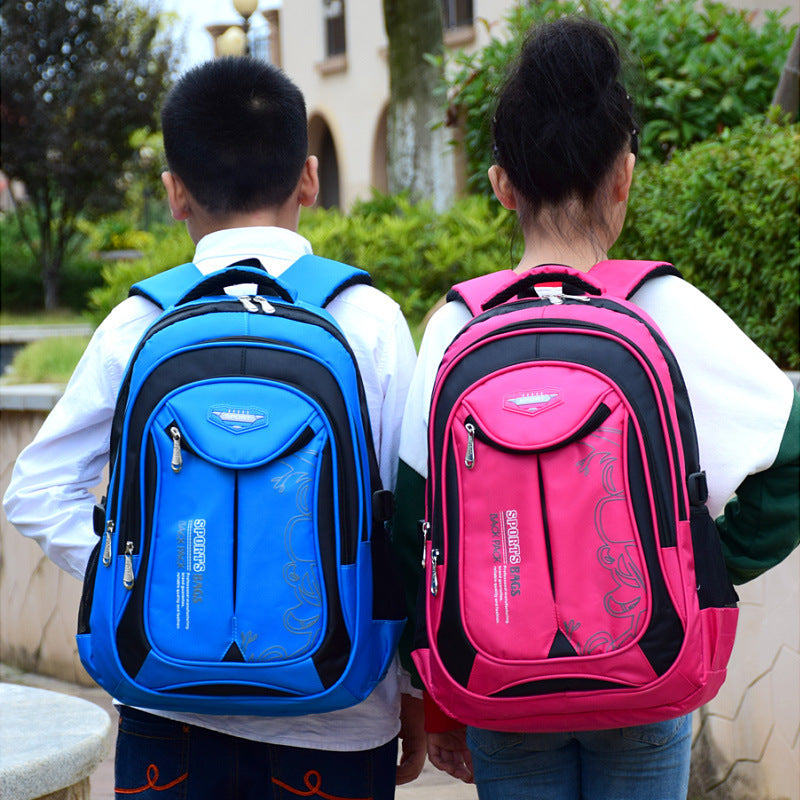 Schoolbags Men And Women Backpacks Children's Spine ProtectionBackpack