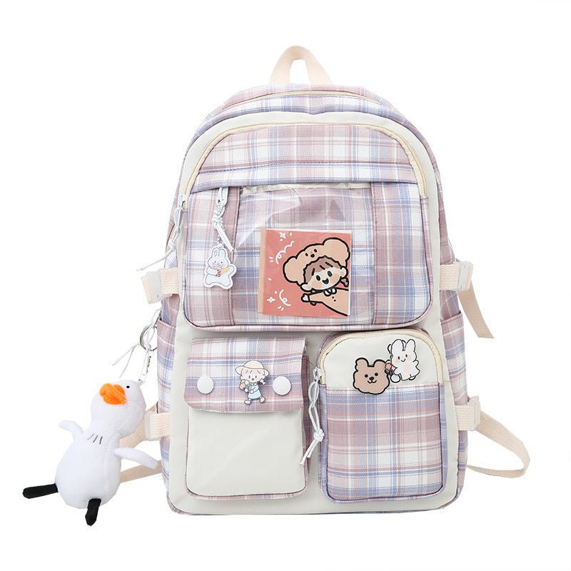 High School Students Junior High  Primary And Secondary  College Ins Style Backpacks