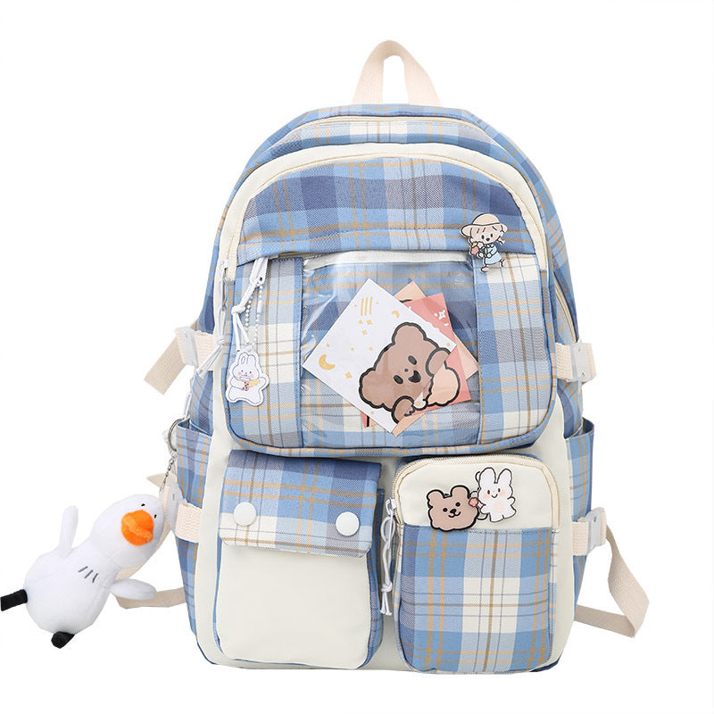 High School Students Junior High  Primary And Secondary  College Ins Style Backpacks